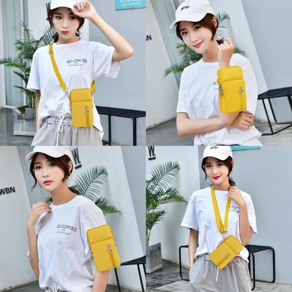 Lightweight Small Crossbody bags Cell Phone Purses Travel Pouch Shoulder Bag for - Picture 6 of 6